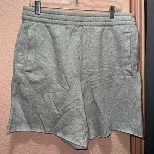 AERIE | fleece high waisted shorts, L, NWT 🏷️